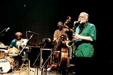 Peter Br&ouml;tzmann, William Parker, Hamid Drake