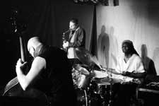 DKV Trio: Kent Kessler, Ken Vandermark, Hamid Drake