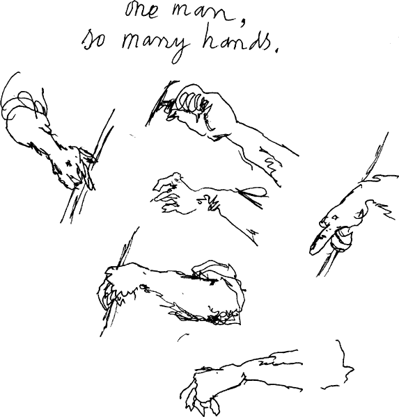 Peter Kowald (hands)