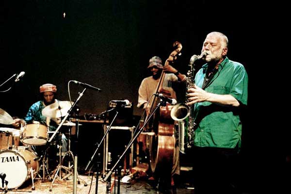 Peter Br&ouml;tzmann, William Parker, Hamid Drake
