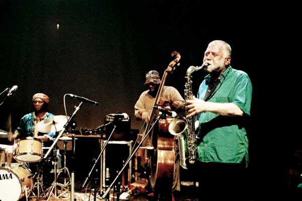 Peter Br&ouml;tzmann, William Parker, Hamid Drake