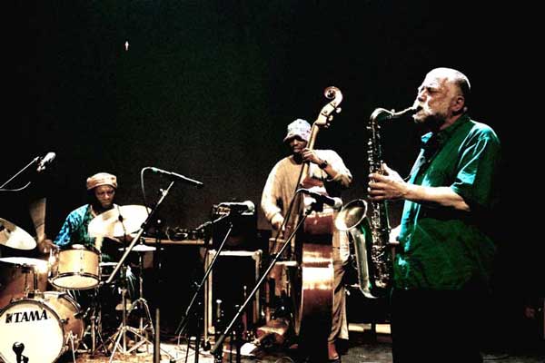Peter Br&ouml;tzmann, William Parker, Hamid Drake