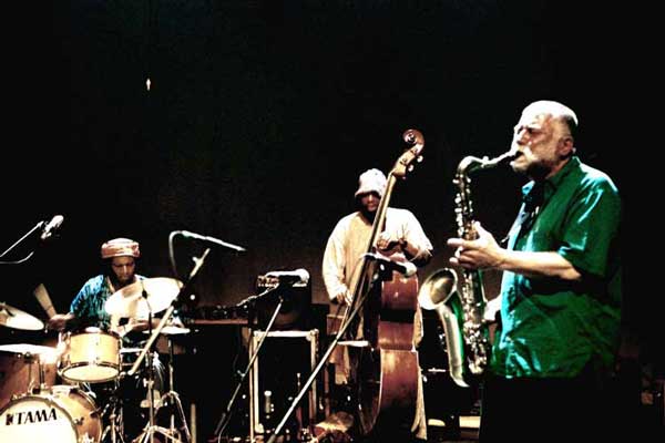 Peter Br&ouml;tzmann, William Parker, Hamid Drake
