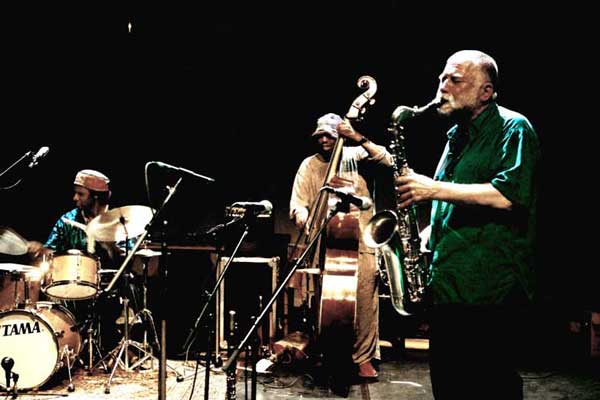 Peter Br&ouml;tzmann, William Parker, Hamid Drake
